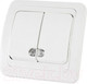 Миниатюра изображения товара Выключатель TDM Валдай SQ1804-0006 (белый)