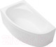 Миниатюра изображения товара Ванна акриловая Aquanet Mia 140x80 L