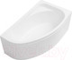 Миниатюра изображения товара Ванна акриловая Aquanet Mia 140x80 R