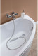 Миниатюра изображения товара Ванна акриловая Aquanet Mia 140x80 R