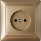 Миниатюра изображения товара Розетка Bylectrica Стиль РС16-305 (бронза)