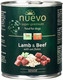 Миниатюра изображения товара Влажный корм для собак Nuevo Senior Lamb & Beef with oat flakes / 95016 (400г)