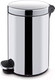 Миниатюра изображения товара Мусорное ведро Alda Soft Close 9027555 (серебристый глянцевый)