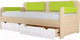 Миниатюра изображения товара Кровать-тахта Аквилон Стиль №900.4 (туя светлая/лайм)
