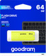 Миниатюра изображения товара USB flash накопитель Goodram UME2 64GB Yellow (UME2-0640Y0R11)