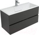 Миниатюра изображения товара Тумба под умывальник Aquanet Алвита 100 / 240112