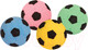 Миниатюра изображения товара Набор игрушек для кошек Triol Мяч футбольный / 22131001 (4шт)