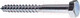 Миниатюра изображения товара Шуруп Starfix Шестигранная головка 12x400 DIN 571 / SM-66071-70 (70шт, оцинкованный)