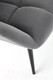 Миниатюра изображения товара Кресло мягкое Halmar Tyrion (серый/черный)