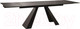 Миниатюра изображения товара Обеденный стол Signal Salvadore 160 (черный матовый)