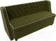 Миниатюра изображения товара Скамья кухонная мягкая Лига Диванов Лофт 239 / 104554 (микровельвет, зеленый)