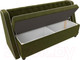 Миниатюра изображения товара Скамья кухонная мягкая Лига Диванов Лофт 239 / 104554 (микровельвет, зеленый)