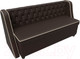 Миниатюра изображения товара Скамья кухонная мягкая Лига Диванов Лофт 239 / 104563 (экокожа, коричневый)