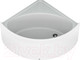 Миниатюра изображения товара Душевая кабина Domani-Spa Simple High / DS01S99HWT00 (белый/сатин-матированное стекло)