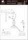 Миниатюра изображения товара Настольная лампа Arte Lamp Banker A2493LT-1AB