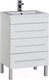 Миниатюра изображения товара Тумба под умывальник Aquanet Верона 58 / 178253 (с 3 ящиками)