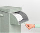 Миниатюра изображения товара Корзина для белья Brabantia 120466 (зеленый)