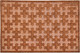 Миниатюра изображения товара Коврик грязезащитный VORTEX Greek 40x60 / 20103 (коричневый)