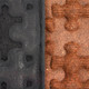 Миниатюра изображения товара Коврик грязезащитный VORTEX Greek 40x60 / 20103 (коричневый)