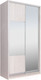 Миниатюра изображения товара Шкаф-купе Рэйгрупп 120450 YYX Elgon РГ-06.06 (ясень снежный/хром)