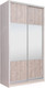 Миниатюра изображения товара Шкаф-купе Рэйгрупп 120450 YSX Elgon РГ-12.01 (ясень снежный/сосна натуральная/хром)