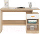 Миниатюра изображения товара Письменный стол Аквилон Кот №17 (туя светлая/белый)