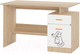 Миниатюра изображения товара Письменный стол Аквилон Кот №17 (туя светлая/белый)