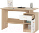 Миниатюра изображения товара Письменный стол Аквилон Кот №17 (туя светлая/белый)