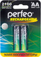 Миниатюра изображения товара Комплект аккумуляторов Perfeo AA2100mAh/2BL (2шт)