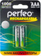 Миниатюра изображения товара Комплект аккумуляторов Perfeo АAA1000mAh/2BL (2шт)