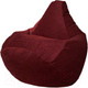 Миниатюра изображения товара Бескаркасное кресло Flagman Груша Макси XXL Г2.5-743 (Verona 743/Bordo)