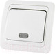Миниатюра изображения товара Выключатель TDM Валдай SQ1804-0004 (белый)
