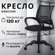 Миниатюра изображения товара Кресло офисное Бюрократ CH-695NLT/Black (сетка черный/черный, TW-01/TW-11)