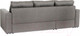 Миниатюра изображения товара Диван угловой Мебель-Парк Торонто 1 Evolution 5 Stone рогожка (серый-камень)