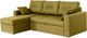 Миниатюра изображения товара Диван угловой Мебель-Парк Торонто 1 Evolution 8 Golden Yellow рогожка (горчичный)