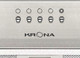 Миниатюра изображения товара Вытяжка скрытая Krona Runa 600 PB IX / 00026694
