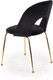 Миниатюра изображения товара Стул Halmar K385 (черный/золото)
