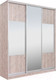 Миниатюра изображения товара Шкаф-купе Рэйгрупп 233450 SSX Elgon РГ-07.06 (сосна натуральная/хром)