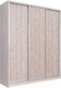 Миниатюра изображения товара Шкаф-купе Рэйгрупп 233450 YSX Elgon РГ-07.03 (ясень снежный/сосна натуральная/хром)