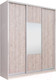 Миниатюра изображения товара Шкаф-купе Рэйгрупп 233450 YSX Elgon РГ-07.05 (ясень снежный/сосна натуральная/хром)