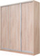 Миниатюра изображения товара Шкаф-купе Рэйгрупп 203450 TTX Elgon РГ-02.03 (дуб торонто/хром)