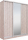 Миниатюра изображения товара Шкаф-купе Рэйгрупп 203450 SSX Elgon РГ-02.02 (сосна натуральная/хром)