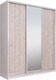 Миниатюра изображения товара Шкаф-купе Рэйгрупп 233450 YSX Elgon РГ-01.02 (ясень снежный/сосна натуральная/хром)