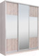 Миниатюра изображения товара Шкаф-купе Рэйгрупп 233450 YSX Elgon РГ-01.06 (ясень снежный/сосна натуральная/хром)