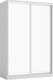 Миниатюра изображения товара Шкаф-купе Кортекс-мебель Сенатор ШК10 Классика зеркало (белый)