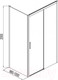 Миниатюра изображения товара Душевая стенка Aquanet Pleasure 100 / AE60-F-100H200U-BT (прозрачное стекло)