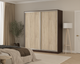 Миниатюра изображения товара Шкаф-купе Кортекс-мебель Сенатор ШК12 Классика ДСП (венге/дуб сонома)