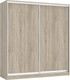 Миниатюра изображения товара Шкаф-купе Кортекс-мебель Сенатор ШК12 Классика ДСП (дуб сонома)