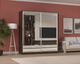 Миниатюра изображения товара Шкаф-купе Кортекс-мебель Сенатор ШК12 Классика зеркало (венге)