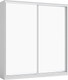 Миниатюра изображения товара Шкаф-купе Кортекс-мебель Сенатор ШК12-45 Классика зеркало (белый)